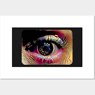 Eye of chitin jewel Posters and Art